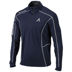 Atlanta Braves Columbia Shotgun Omni-Wick Quarter-Zip Pullover Jacket Near Me