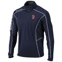 Boston Red Sox Columbia Shotgun Omni-Wick Quarter-Zip Pullover Jacket Discount