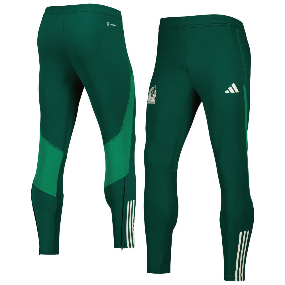 Adidas - Mexico National Team AEROREADY Pre-Match Pants - Green