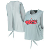 Boston Red Sox The Wild Collective Women's Open Back Twist-Tie Tank Top Near Me