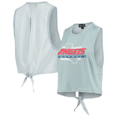 Los Angeles Angels The Wild Collective Women's Open Back Twist-Tie Tank Top Outlet