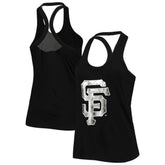 San Francisco Giants The Wild Collective Women's Tonal Athleisure Racerback Tank Top Discount