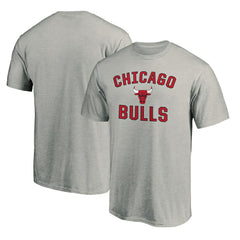 Chicago Bulls Victory Arch T-Shirt Heathered Gray