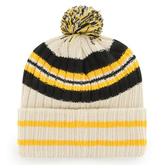 Pittsburgh Pirates '47 Home Patch Cuffed Knit Hat with Pom Outlet