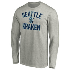 Seattle Kraken Victory Arch Long Sleeve T-Shirt - Heathered Gray | NHL on sale