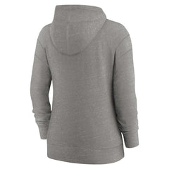 Cleveland Browns Women's Gym Vintage Full-Zip Hoodie - Heather Charcoal - Nike