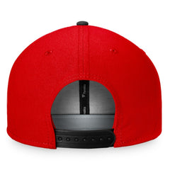 Chicago Blackhawks Fanatics Iconic Color Blocked Snapback Hat - Red/Black | Fanatics Lifestyle
