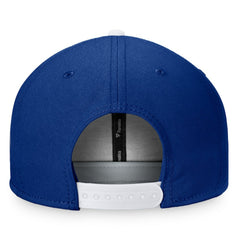Toronto Maple Leafs Fanatics Iconic Color Blocked Snapback Hat - Blue/White | Fanatics Lifestyle