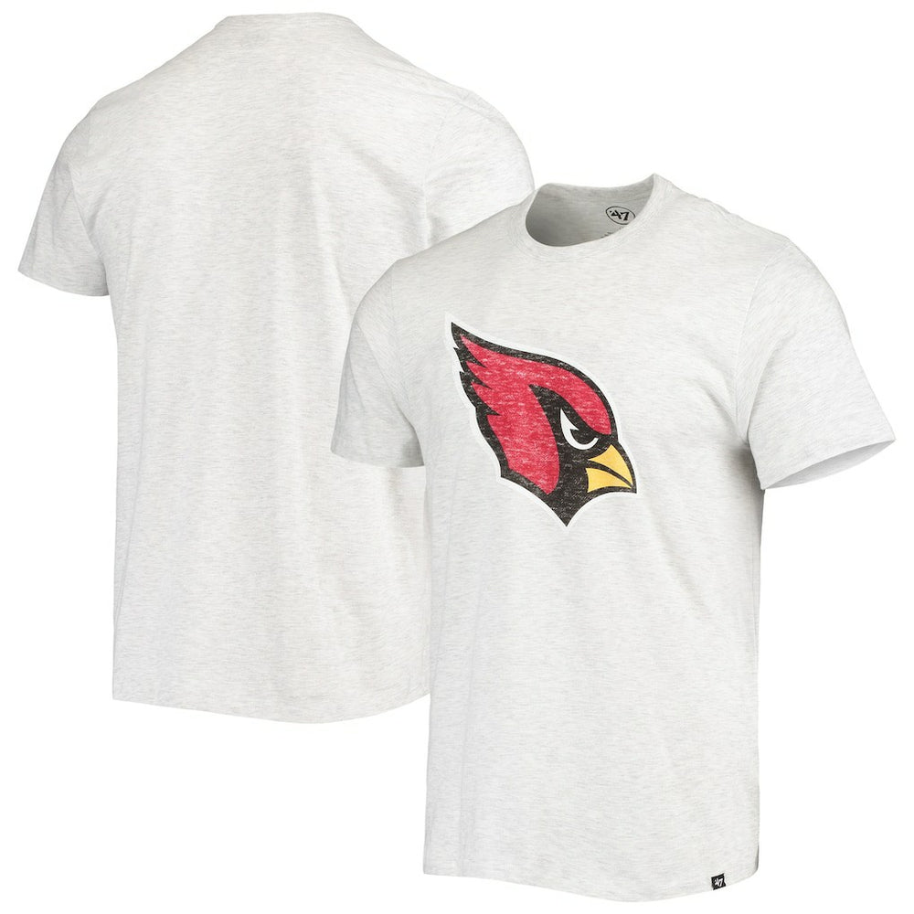 Arizona Cardinals '47 Premier Franklin T-Shirt - Heathered Gray - 47 brand