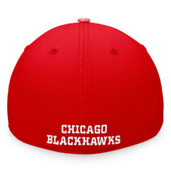 Chicago Blackhawks Fanatics Defender Flex Hat - Red | Fanatics sale