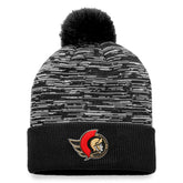 Ottawa Senators Fanatics Defender Cuffed Knit Hat with Pom - Black | Fanatics near me