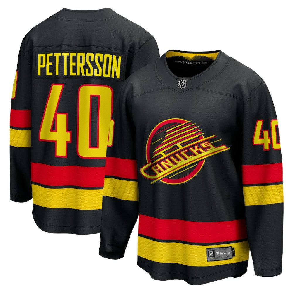 Elias Pettersson Vancouver Canucks Fanatics Breakaway Jersey - Black | Fanatics on sale