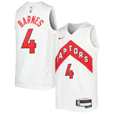 Nike Scottie Barnes Toronto Raptors Youth Swingman Jersey Association Edition White