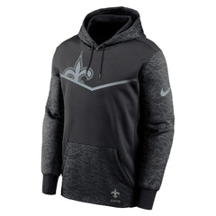 New Orleans Saints RFLCTV Chevron Pullover Hoodie - Black - Nike