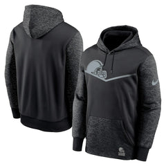 Cleveland Browns RFLCTV Chevron Pullover Hoodie - Black - Nike