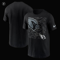 Arizona Cardinals RFLCTV T-Shirt - Black - Nike