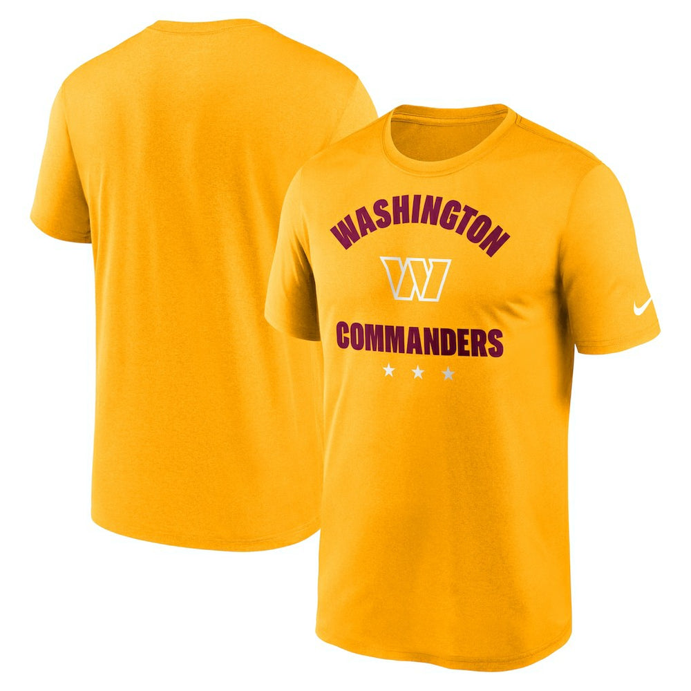 Washington Commanders Arch Legend T-Shirt - Gold - Nike
