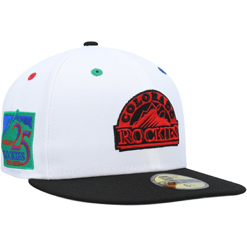 Colorado Rockies New Era 25th Anniversary Primary Eye 59FIFTY Fitted Hat Discount