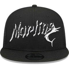 Miami Marlins New Era Street Trucker 9FIFTY Snapback Hat Near Me