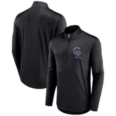 Colorado Rockies Fanatics Tough Minded Lightweight Quarter-Zip Pullover Discount