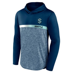 Seattle Kraken Fanatics Podium Defender Pullover Hoodie - Deep Sea Blue | Fanatics online