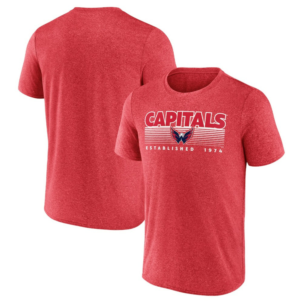 Washington Capitals Fanatics Prodigy Performance T-Shirt - Heathered Red | Fanatics near me