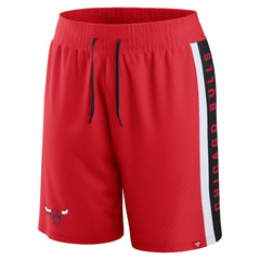Fanatics Chicago Bulls Referee Iconic Mesh Shorts Red