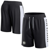Fanatics Brooklyn Nets Referee Iconic Mesh Shorts Black