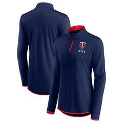 Minnesota Twins Fanatics Women's Worth The Drive Quarter-Zip Jacket Sale