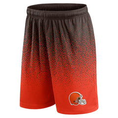 Cleveland Browns Ombre Shorts - Brown/Orange - Fanatics