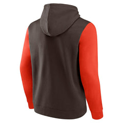 Cleveland Browns Extra Point Pullover Hoodie - Brown - Fanatics