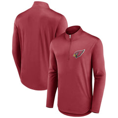 Arizona Cardinals Tough Minded Quarter-Zip Top - Cardinal - Fanatics