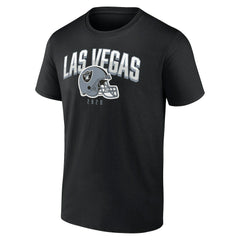 Las Vegas Raiders Long and Short Sleeve Two-Pack T-Shirt - Black/White - Fanatics