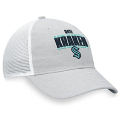 Seattle Kraken Fanatics Team Trucker Snapback Hat - Heather Gray/White | Fanatics online