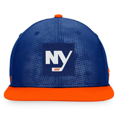 New York Islanders Fanatics Authentic Pro Alternate Logo Snapback Hat - Royal/Orange | Fanatics online