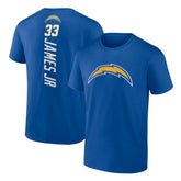 Derwin James Jr. Los Angeles Chargers Playmaker T-Shirt - Blue - NFL