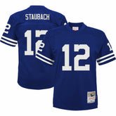 Roger Staubach Dallas Cowboys Youth Retired Player Legacy Jersey - Royal - Mitchell & Ness