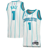 LaMelo Ball Charlotte Hornets Jordan Brand Unisex Swingman Jersey Association Edition White
