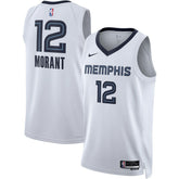 Nike Ja Morant Memphis Grizzlies Unisex Swingman Jersey Association Edition White