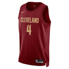 Nike Evan Mobley Cleveland Cavaliers Unisex Swingman Jersey Icon Editi- Wine
