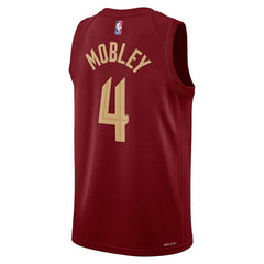 Nike Evan Mobley Cleveland Cavaliers Unisex Swingman Jersey Icon Editi- Wine