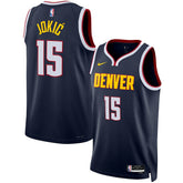 Nike Nikola Jokic Denver Nuggets Unisex Swingman Jersey Icon Editi- Navy