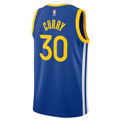 Nike Stephen Curry Golden State Warriors Unisex Swingman Jersey Icon Editi- Royal