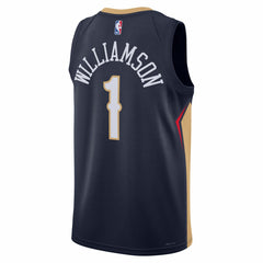 Nike Zion Williamson New Orleans Pelicans Unisex Swingman Jersey Icon Edition Navy