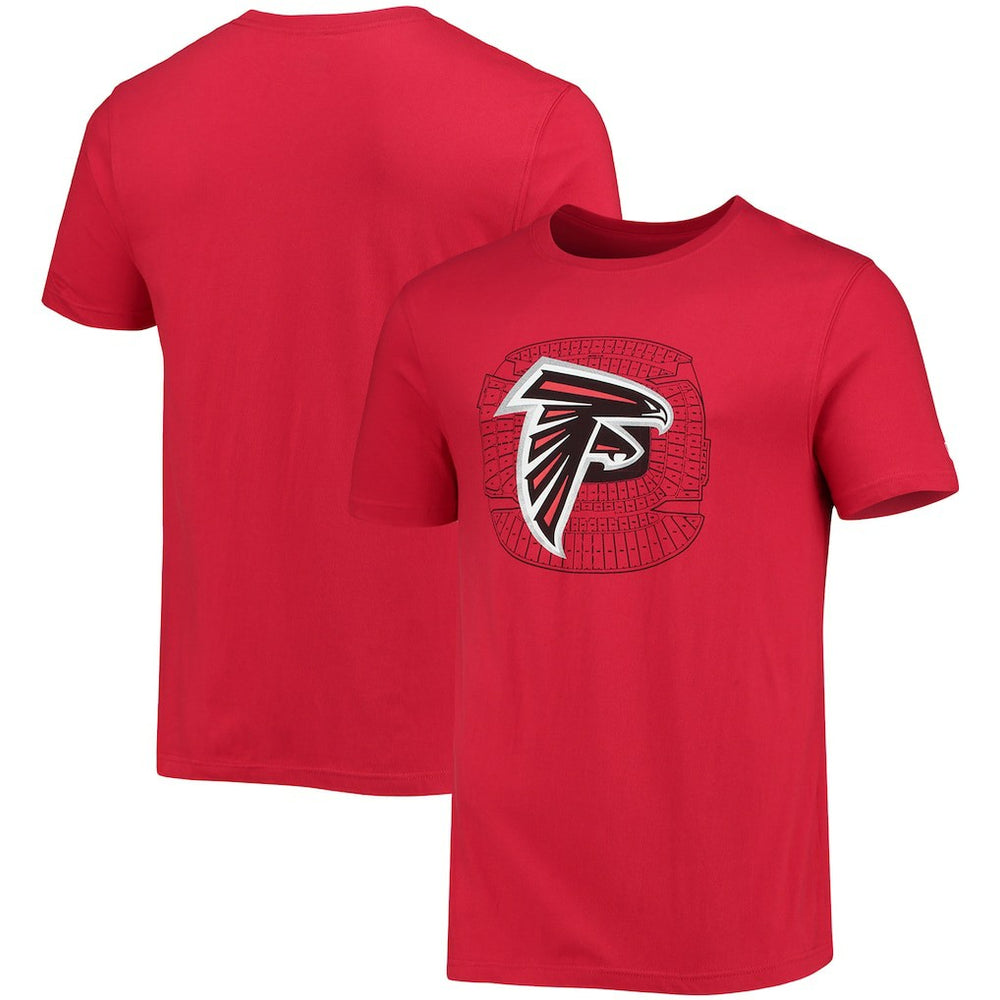Atlanta Falcons New Era Stadium T-Shirt - Red - NFL