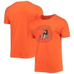 Cleveland Browns New Era Stadium T-Shirt - Orange - NFL