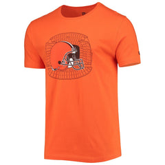 Cleveland Browns New Era Stadium T-Shirt - Orange - NFL