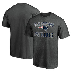 New England Patriots Victory Arch T-Shirt - Heather Charcoal - Fanatics