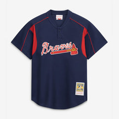 Chipper Jones Atlanta Braves Mitchell & Ness Authentic Batting Practice Jersey Discount