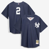 Derek Jeter New York Yankees Mitchell & Ness Authentic Batting Practice Jersey for sale